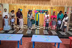 KG Children - First Day at School